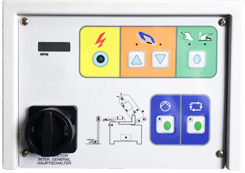 P&aacute;sov&aacute; p&iacute;la na kov PMS 270/350 HAD-V -  Ovl&aacute;dac&iacute; panel